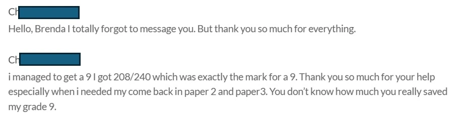 Student review 8